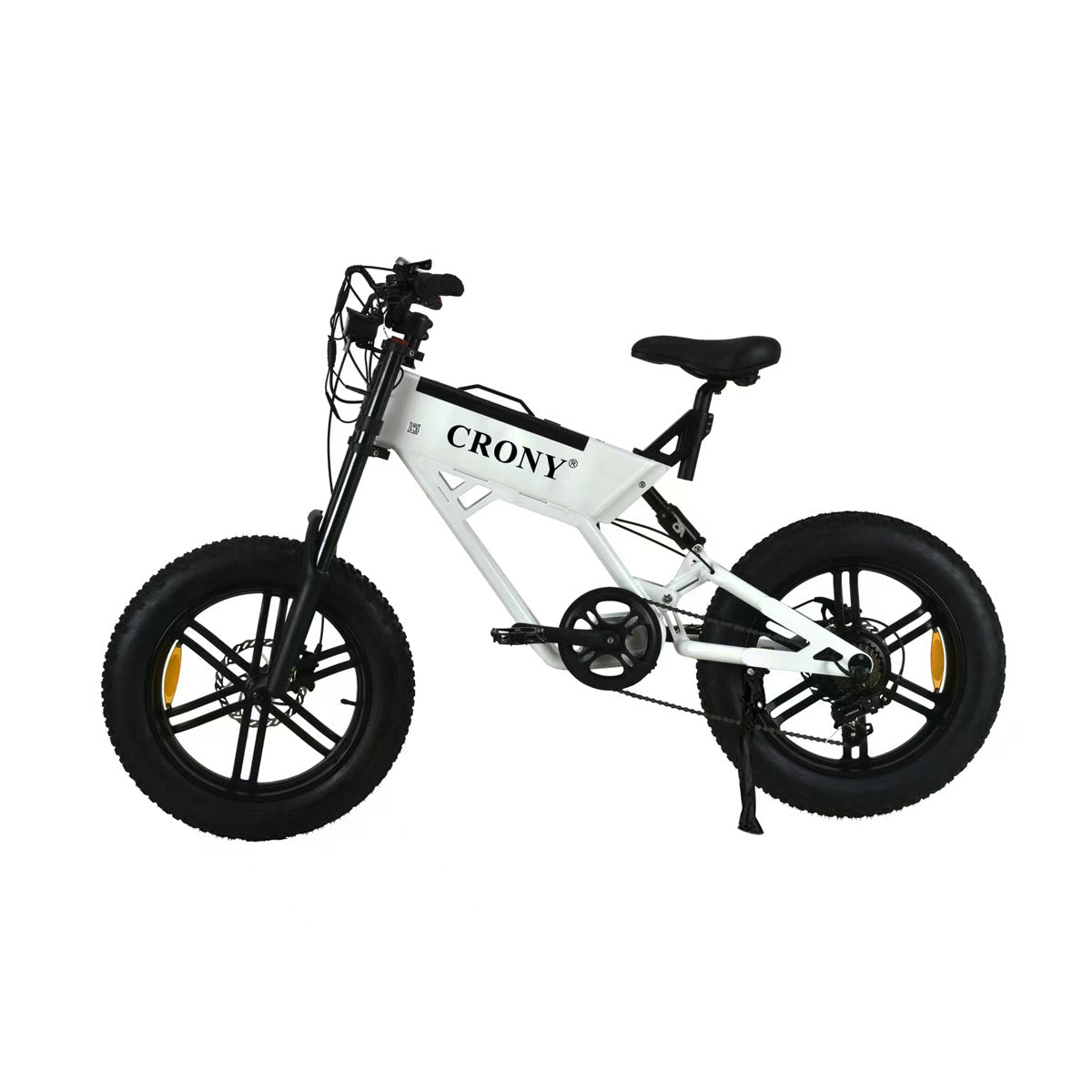 دراجة كهربائية CRONY T01 بقوة 750 واط، إطار سميك 20 بوصة، دراجة كهربائية للبالغين