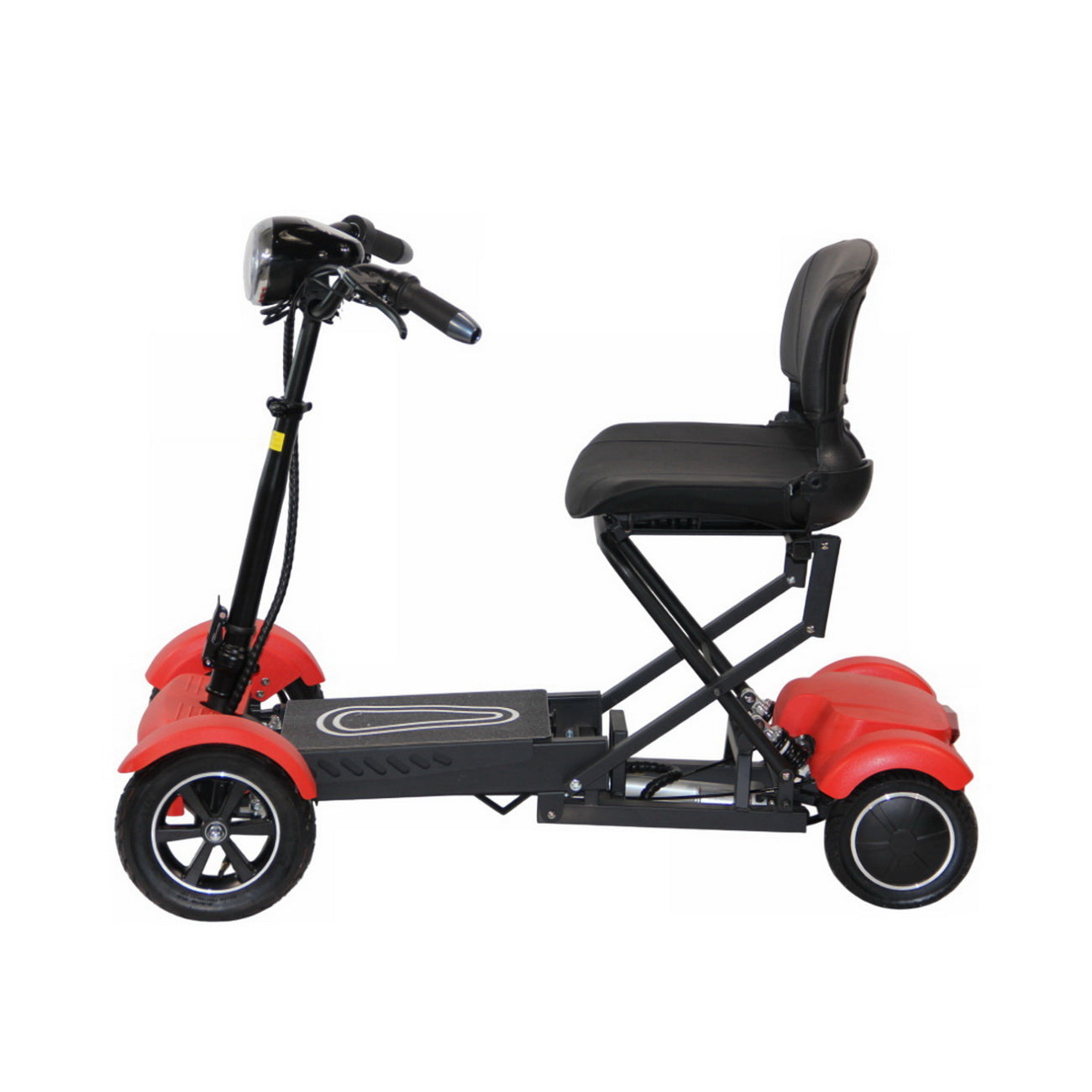 سكوتر التنقل الكهربائي CRONY YB-M04 للبالغين، كرسي متحرك قابل للطي، مدى طويل، عجلة أمامية 10 إنش، سكوتر للسفر