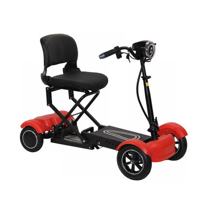 سكوتر التنقل الكهربائي CRONY YB-M04 للبالغين، كرسي متحرك قابل للطي، مدى طويل، عجلة أمامية 10 إنش، سكوتر للسفر