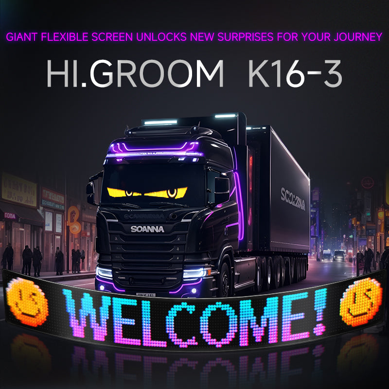 CRONY K16-2 900-192مم K16-3 1330-192مم K16-4 1760-192مم جهاز تحكم عن بعد للسيارة عرض دي آي واي شاشة عرض إعلانية LED تحكم عبر تطبيق الهاتف المحمول