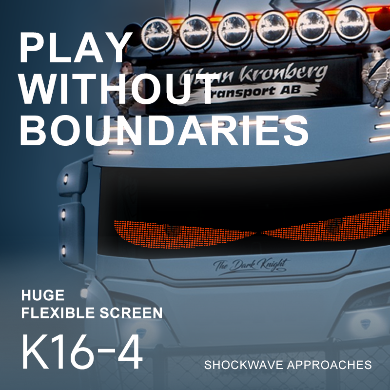 CRONY K16-2 900-192مم K16-3 1330-192مم K16-4 1760-192مم جهاز تحكم عن بعد للسيارة عرض دي آي واي شاشة عرض إعلانية LED تحكم عبر تطبيق الهاتف المحمول