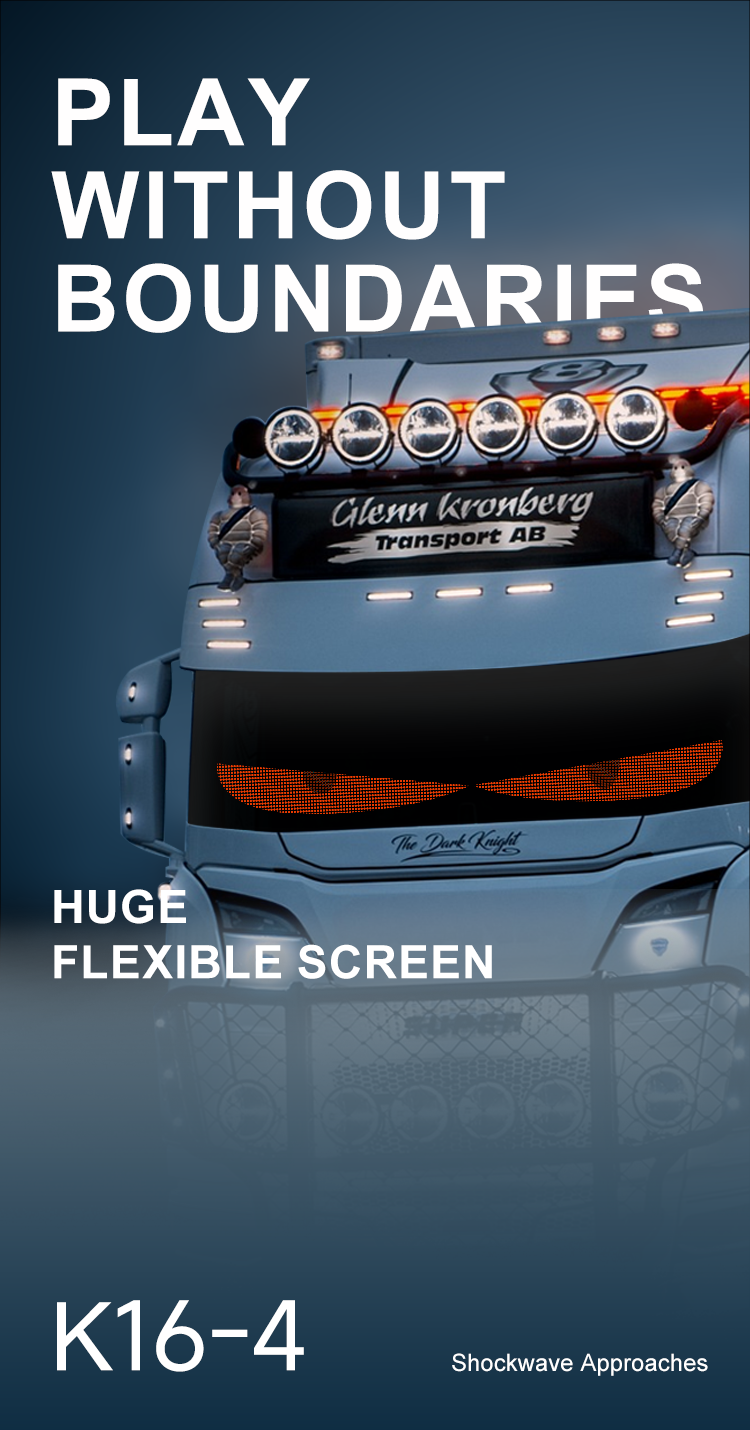 CRONY K16-2 900-192مم K16-3 1330-192مم K16-4 1760-192مم جهاز تحكم عن بعد للسيارة عرض دي آي واي شاشة عرض إعلانية LED تحكم عبر تطبيق الهاتف المحمول