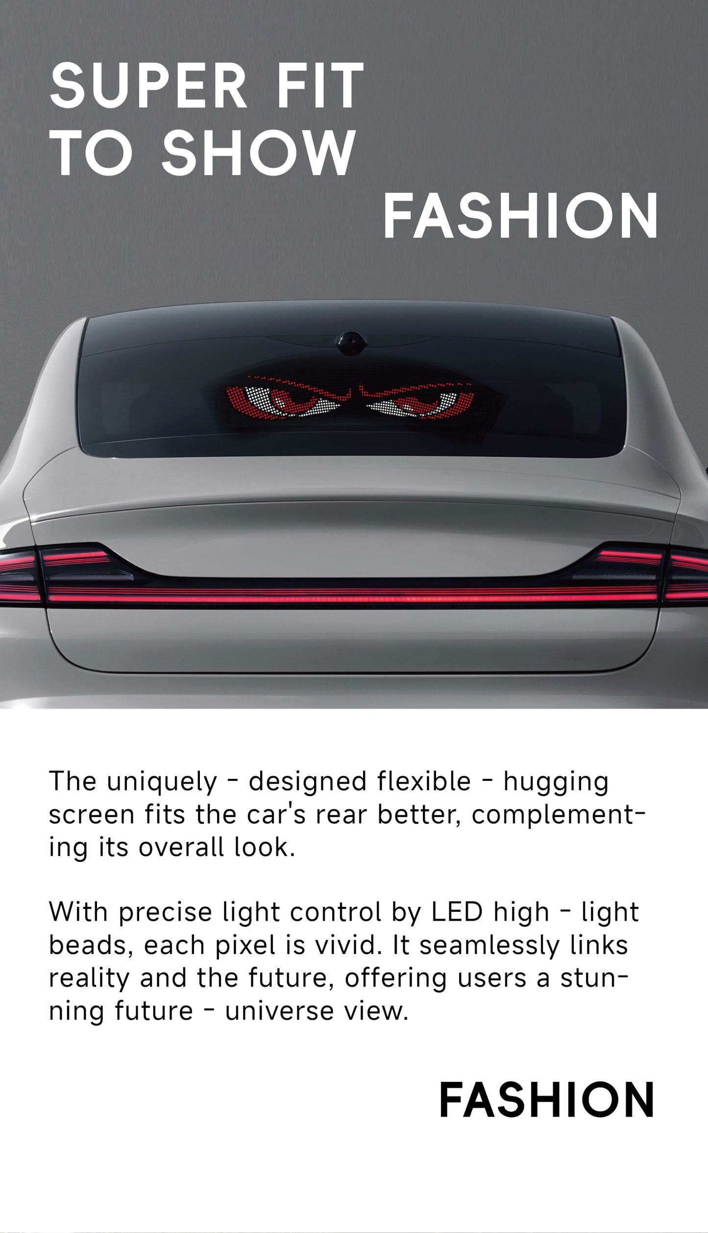 جهاز تحكم عن بعد للسيارة CRONY K18 عرض DIY شاشة عرض إعلانية LED تحكم عبر تطبيق الهاتف المحمول