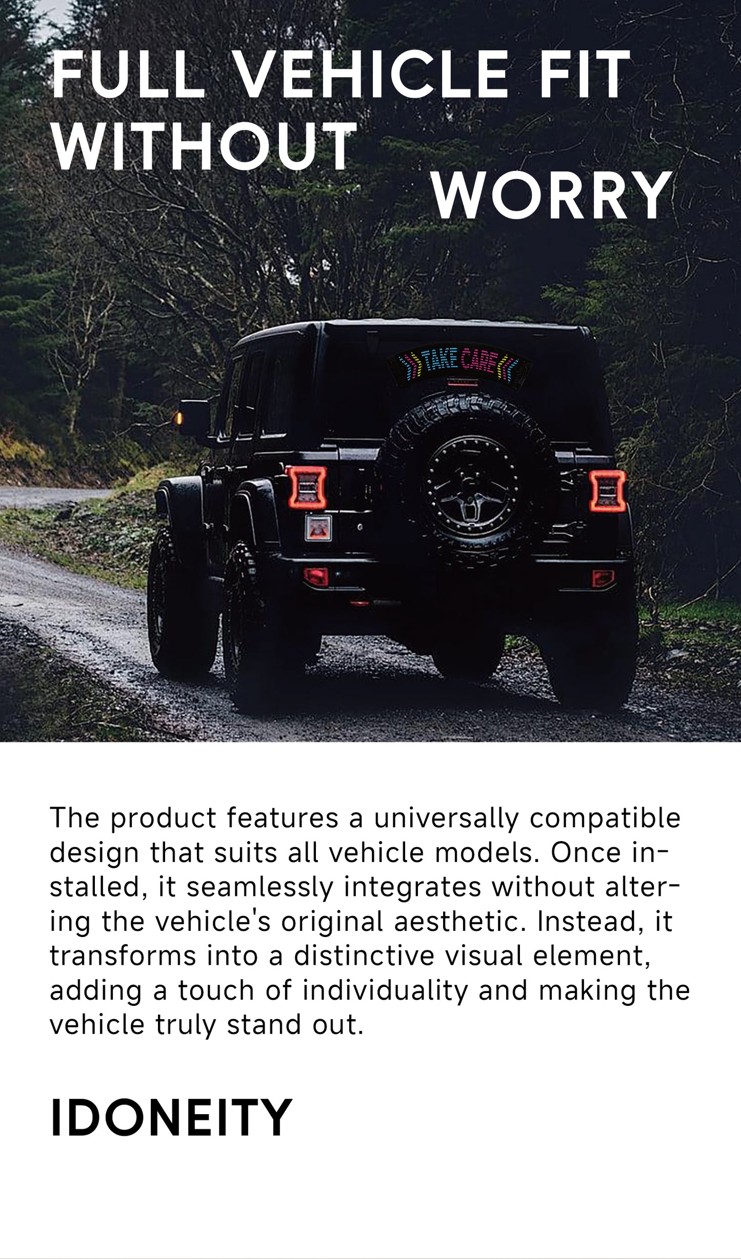 جهاز تحكم عن بعد للسيارة CRONY K18 عرض DIY شاشة عرض إعلانية LED تحكم عبر تطبيق الهاتف المحمول