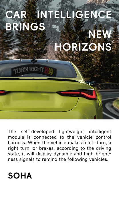 جهاز تحكم عن بعد للسيارة CRONY K18 عرض DIY شاشة عرض إعلانية LED تحكم عبر تطبيق الهاتف المحمول