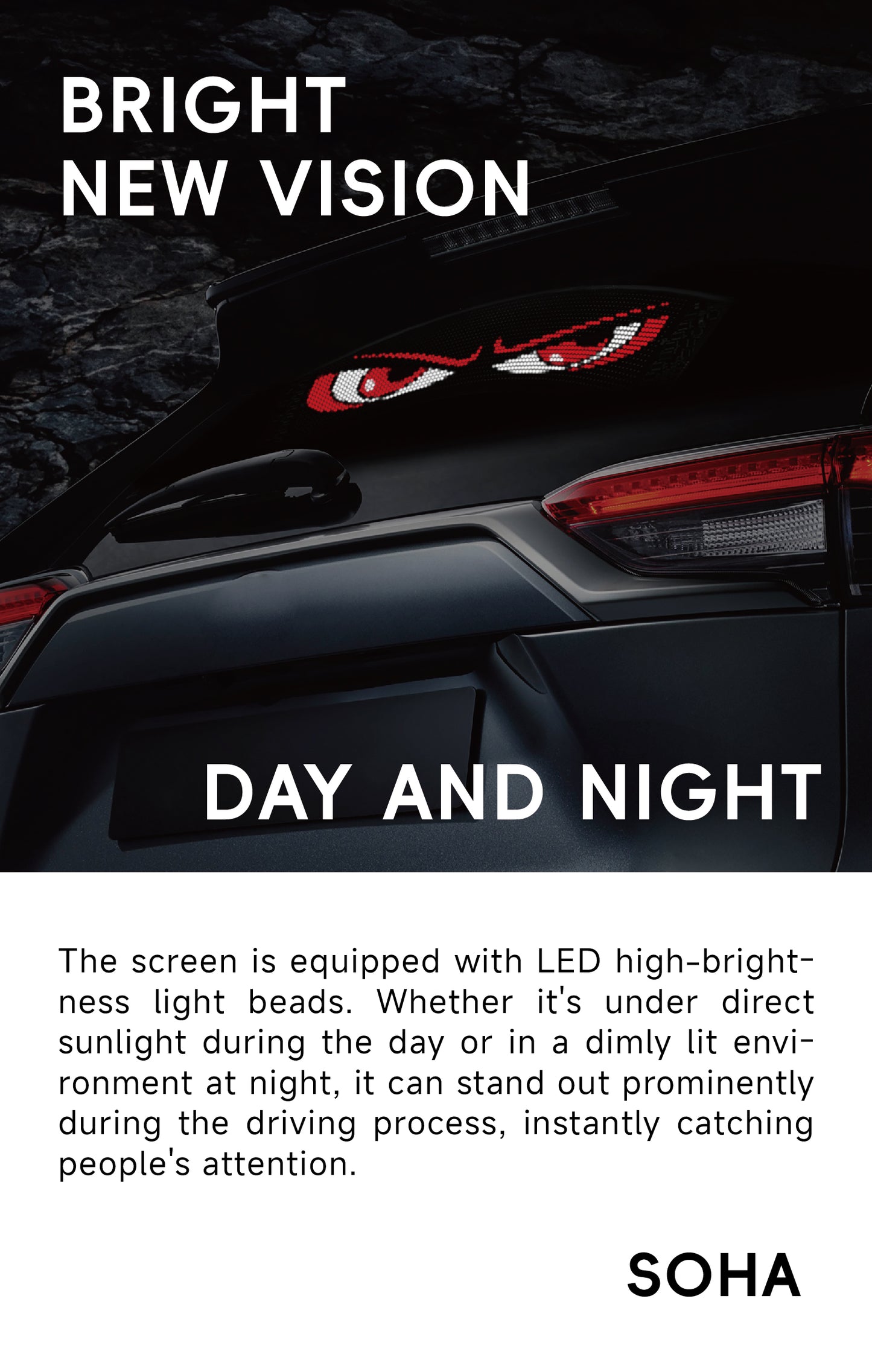 جهاز تحكم عن بعد للسيارة CRONY K18 عرض DIY شاشة عرض إعلانية LED تحكم عبر تطبيق الهاتف المحمول