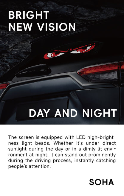 جهاز تحكم عن بعد للسيارة CRONY K18 عرض DIY شاشة عرض إعلانية LED تحكم عبر تطبيق الهاتف المحمول