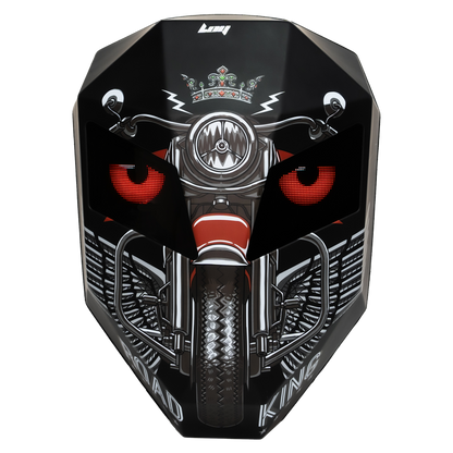 حقيبة ظهر عرض LED بتقنية نقل الماء لرجل الحديد كروني، حقيبة ظهر LED مطورة لرجل الحديد، حقيبة ظهر فارس بشاشة LED، حقيبة ظهر دراجة نارية، حقيبة سفر رائعة، حقيبة سكوتر -2