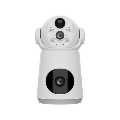 كاميرا أمان لاسلكية داخلية CRONY VQS003WIFI 4MP تعمل بالبطارية مع واي فاي، كشف الحركة، رؤية ليلية، صوت ثنائي الاتجاه، مراقبة منزلية