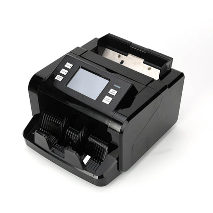 آلة عد النقود CRONY P80 مع عد القيم المختلطة وكشف التزوير وشاشة LCD للأعمال والمصارف ومكاتب العد والتحقق من الأوراق النقدية