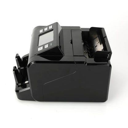 آلة عد النقود CRONY P80 مع عد القيم المختلطة وكشف التزوير وشاشة LCD للأعمال والمصارف ومكاتب العد والتحقق من الأوراق النقدية