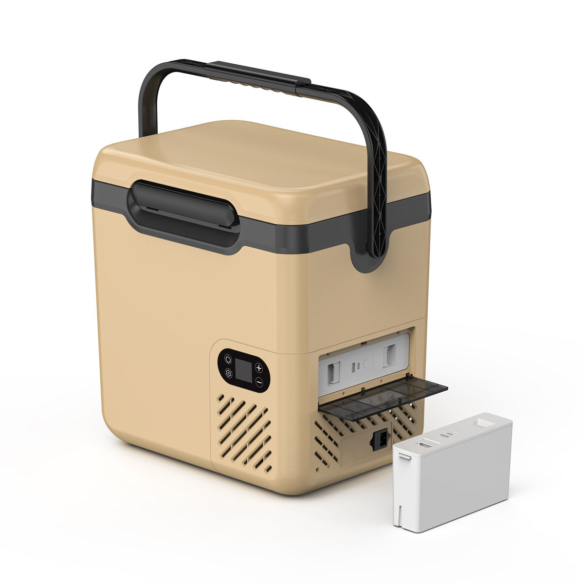 ثلاجة سيارة CRONY N20 بسعة 20 لتر، فريزر ضاغط للسيارة والشاحنة والعربة الترفيهية، DC12V 24V AC للاستخدام المنزلي -20℃ إلى 20℃ مبرد كهربائي للتخييم والسفر في الهواء الطلق، ثلاجة صغيرة