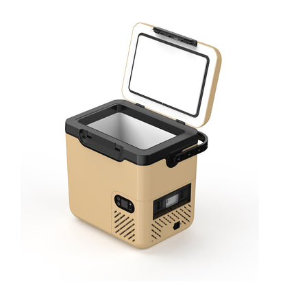 ثلاجة سيارة CRONY N20 بسعة 20 لتر، فريزر ضاغط للسيارة والشاحنة والعربة الترفيهية، DC12V 24V AC للاستخدام المنزلي -20℃ إلى 20℃ مبرد كهربائي للتخييم والسفر في الهواء الطلق، ثلاجة صغيرة