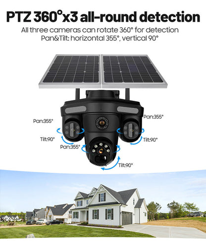 كاميرا أوكام 4 رؤوس CRONY QQ871BD-WP-4MP-4G تطبيق