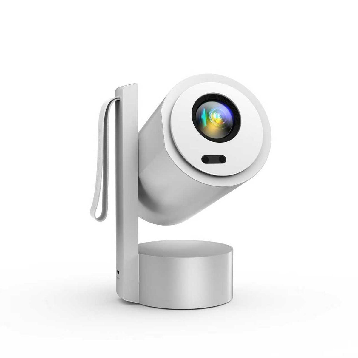 CRONY R3P Portable Mini Projector 1080P LED Smart Projector Supports 4K Decode Android with Built In Speakers