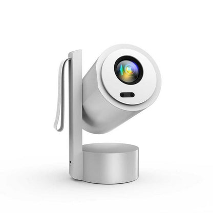 CRONY R3P Portable Mini Projector 1080P LED Smart Projector Supports 4K Decode Android with Built In Speakers