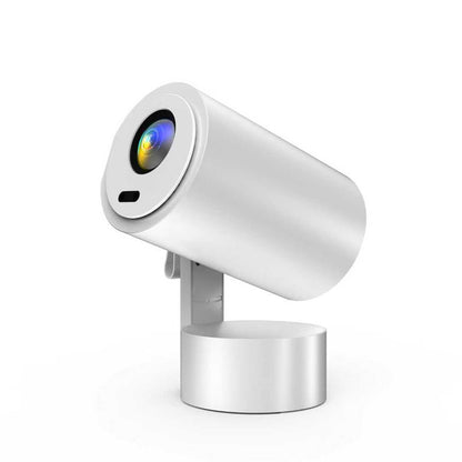 CRONY R3P Portable Mini Projector 1080P LED Smart Projector Supports 4K Decode Android with Built In Speakers