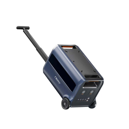 محطة طاقة محمولة CRONY PEP-F2400 بقدرة قصوى 3000 واط مع عربة