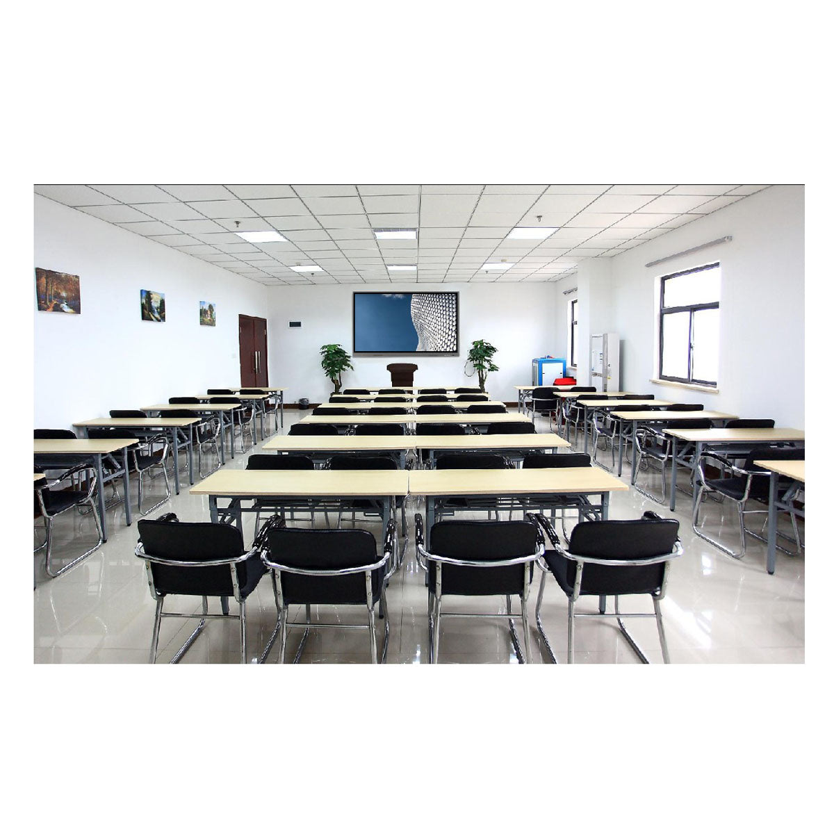 كروني TX65-1 جهاز مؤتمر 65 بوصة شاشة لمس سبورة تفاعلية بالأشعة تحت الحمراء تلفاز ذكي