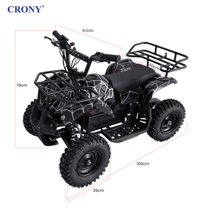 كرواني JL025-01 دراجات كهربائية رباعية الدفع 4X4 فرامل قرصية ATV تعليق أمامي/خلفي دراجة كهربائية