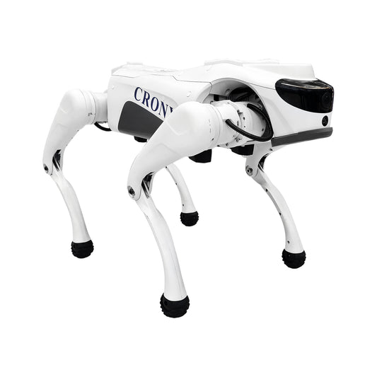 CRONY Advanced Smart AI Robot Dog, engineered for advanced technology enthusiasts, education, research, and AI development. Designed with a premium aluminum alloy frame combined with high