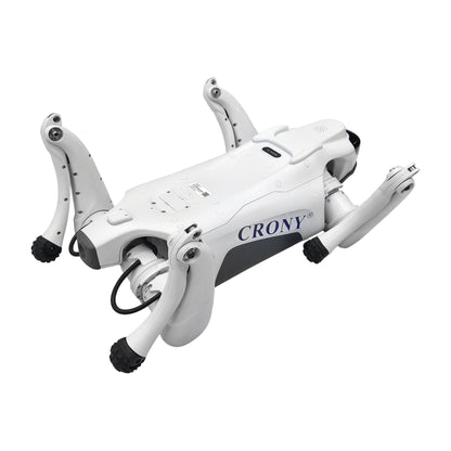 CRONY Advanced Smart AI Robot Dog, engineered for advanced technology enthusiasts, education, research, and AI development. Designed with a premium aluminum alloy frame combined with high