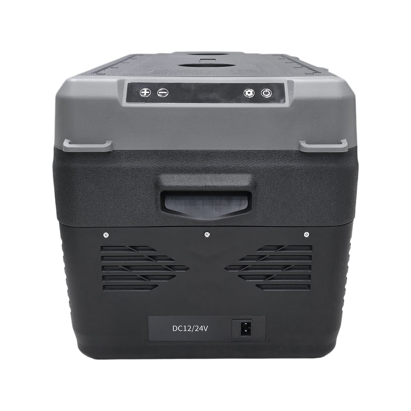 CRONY GC30 Portable Car Refrigerator 29L, 12V/24V DC & 100-220V AC Electric Cooler, -20°C to 20°C Temperature Range, LED Control Panel, Interior LED Light, Bottle Opener & Cup Holder, 1-Year Warranty