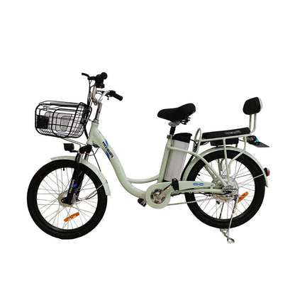 كروني دراجة كهربائية 22 بوصة طائر روح النار دراجة تصميم أزياء حمامة طائرة | أخضر