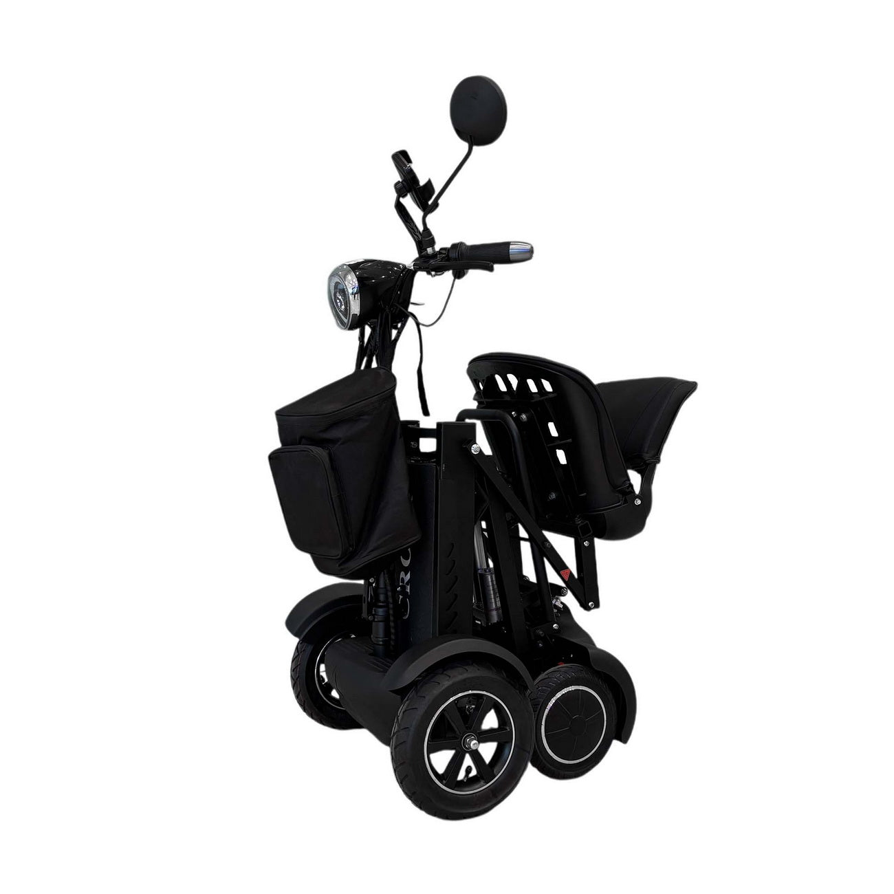 سكوتر التنقل الكهربائي CRONY YB-M04 للبالغين، كرسي متحرك قابل للطي، مدى طويل، عجلة أمامية 10 إنش، سكوتر للسفر