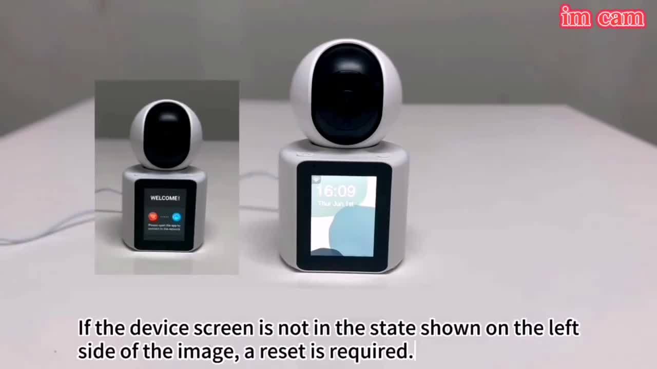 كروني IV-20 V360Pro تطبيق مكالمات فيديو 1080P كاميرا واي فاي عالية الدقة مكالمات فيديو بنقرة واحدة رؤية ليلية بالأشعة تحت الحمراء كاميرا مراقبة طفل بالفيديو