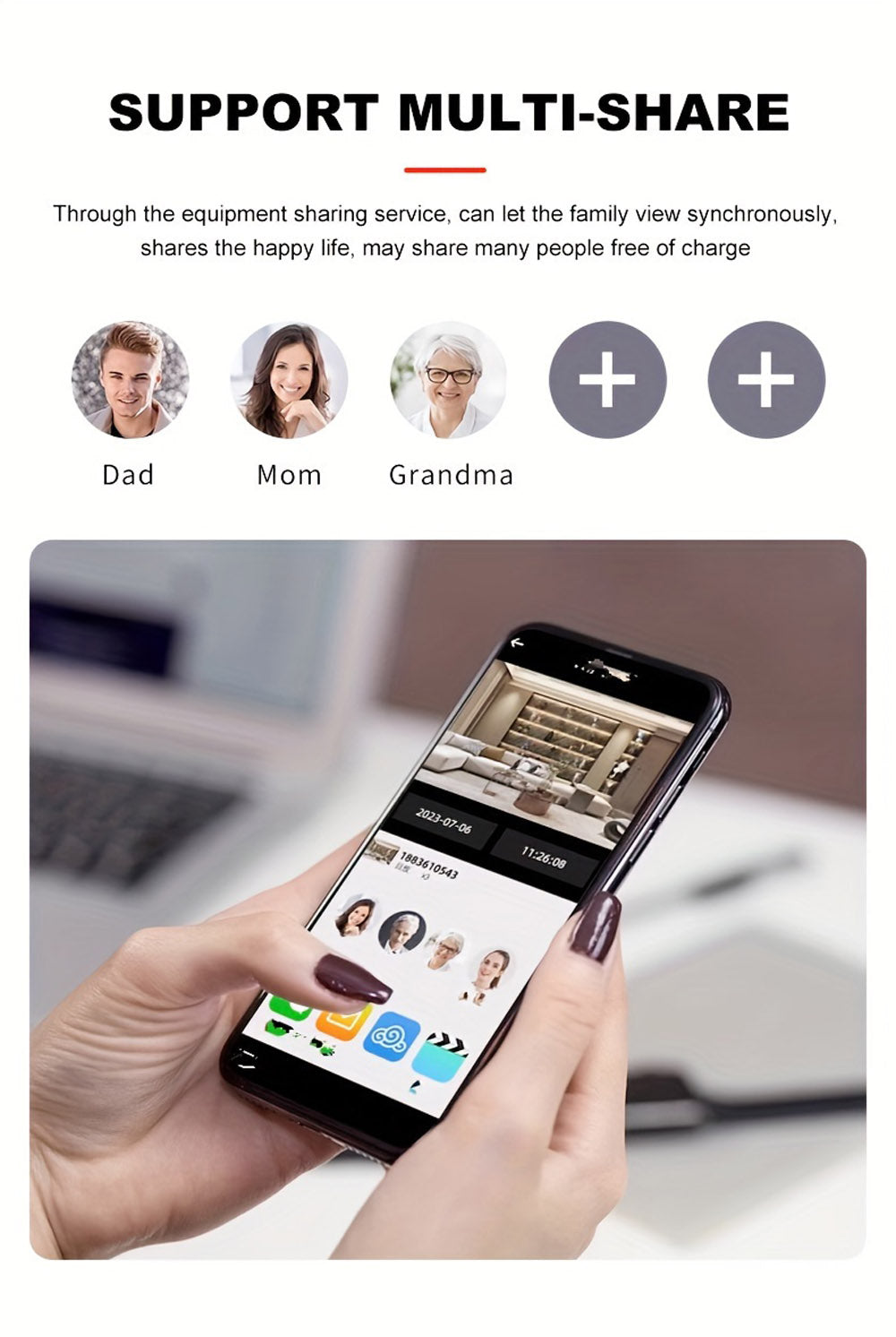 كروني IV-20 V360Pro تطبيق مكالمات فيديو 1080P كاميرا واي فاي عالية الدقة مكالمات فيديو بنقرة واحدة رؤية ليلية بالأشعة تحت الحمراء كاميرا مراقبة طفل بالفيديو