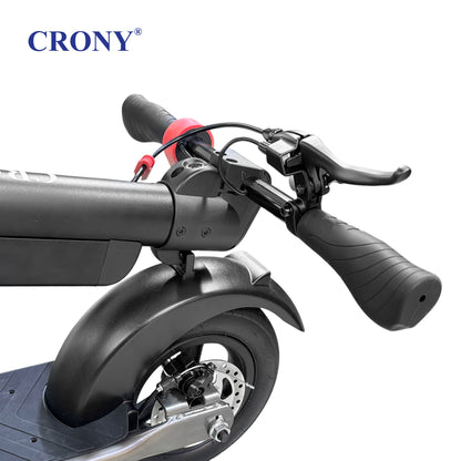 CRONY X11S APP Electric Scooter, 450W Motor, 36V 13Ah Detachable Battery, 40-60KM/H Speed, 30-40KM Range, 10 Inch Tires, LED Display, APP Connectivity, IP54 Waterproof, Front & Rear Disc Brakes, Foldable Design