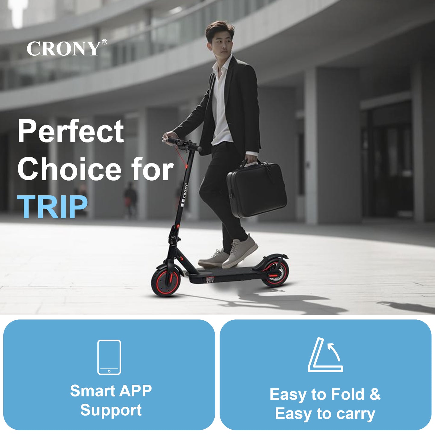 سكوتر كهربائي قابل للطي CRONY M365 سكوتر خفيف الوزن للكبار والأطفال