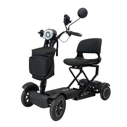 سكوتر التنقل الكهربائي CRONY YB-M04 للبالغين، كرسي متحرك قابل للطي، مدى طويل، عجلة أمامية 10 إنش، سكوتر للسفر