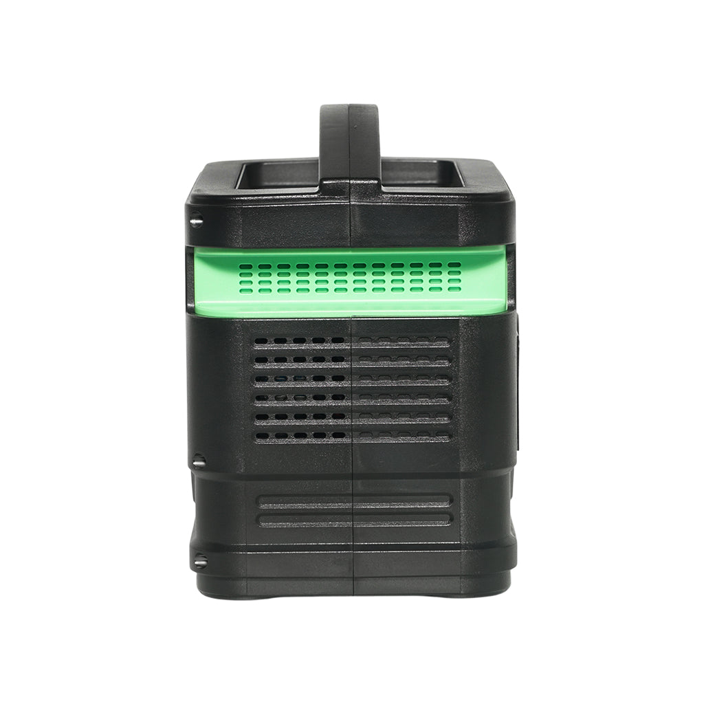 محطة طاقة محمولة CRONY GPS300 بقدرة 300 واط مع بطارية ليثيوم احتياطية وشاشة LCD