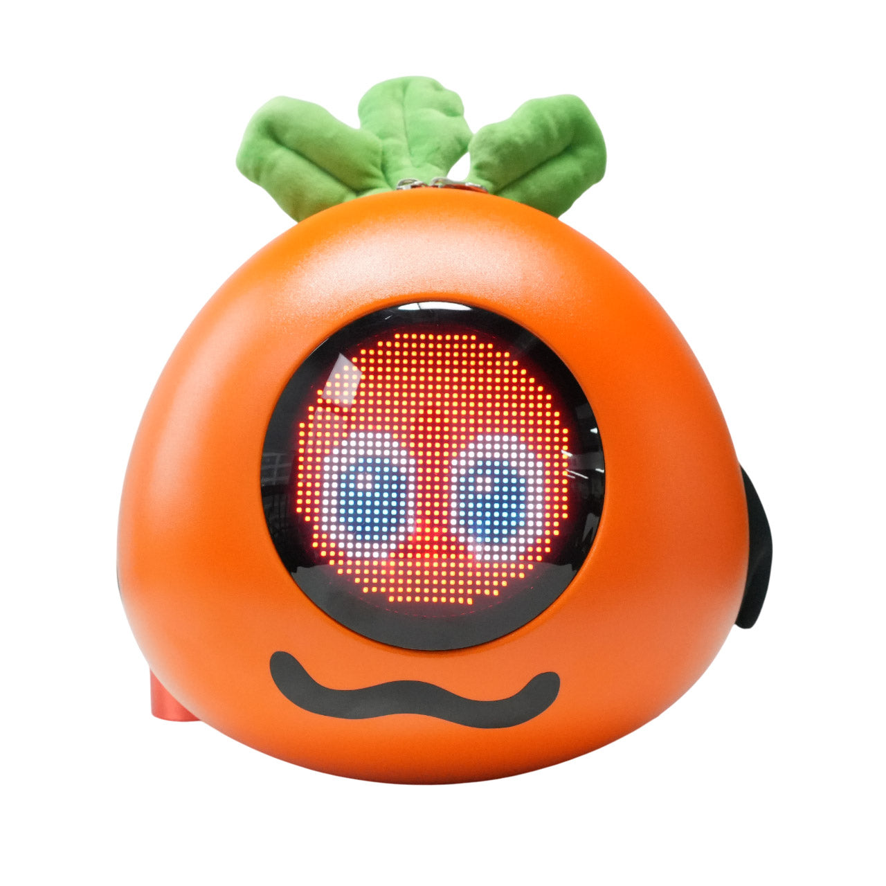 حقيبة ظهر CRONY Carrot LED ذكية لعرض البكسل الفني حقيبة ظهر قابلة للبرمجة عبر البلوتوث مع شاشة LED بحجم 32x32 عرض نصوص ورسوم متحركة مخصصة للسفر والمدرسة والتنقل هدايا تقنية