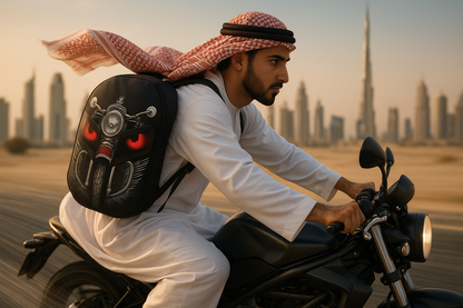 حقيبة ظهر عرض LED بتقنية نقل الماء لرجل الحديد كروني، حقيبة ظهر LED مطورة لرجل الحديد، حقيبة ظهر فارس بشاشة LED، حقيبة ظهر دراجة نارية، حقيبة سفر رائعة، حقيبة سكوتر -2