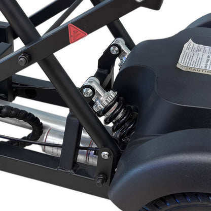 سكوتر التنقل الكهربائي CRONY YB-M04 للبالغين، كرسي متحرك قابل للطي، مدى طويل، عجلة أمامية 10 إنش، سكوتر للسفر