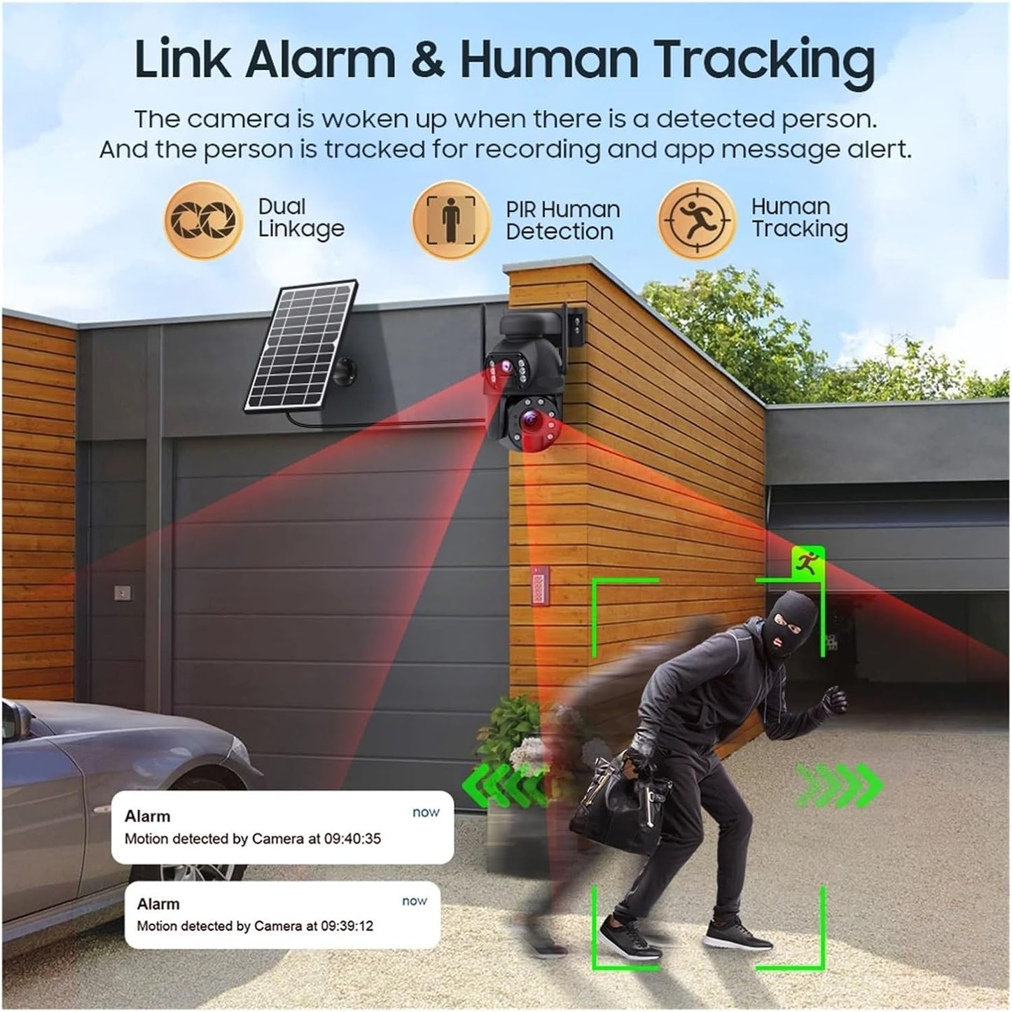 كاميرا بطارية شمسية منخفضة الطاقة CRONY ST-598-8M-20X-4G