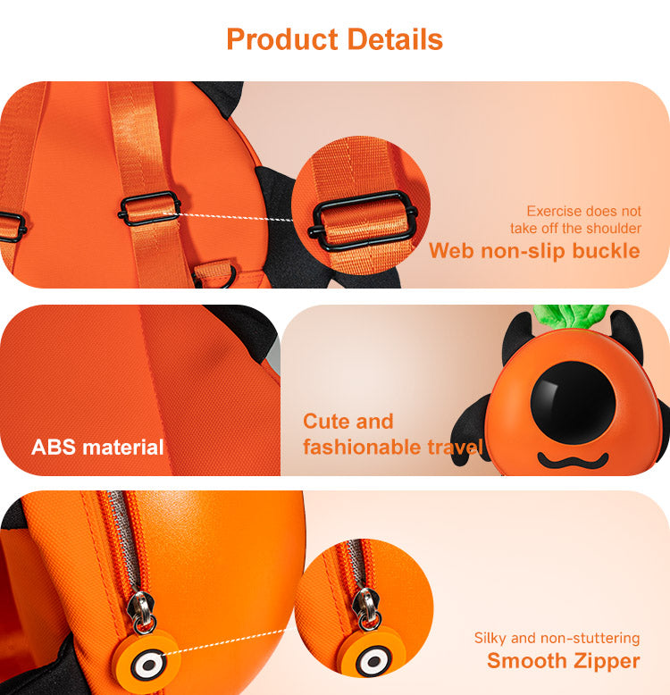 حقيبة ظهر CRONY Carrot LED ذكية لعرض البكسل الفني حقيبة ظهر قابلة للبرمجة عبر البلوتوث مع شاشة LED بحجم 32x32 عرض نصوص ورسوم متحركة مخصصة للسفر والمدرسة والتنقل هدايا تقنية