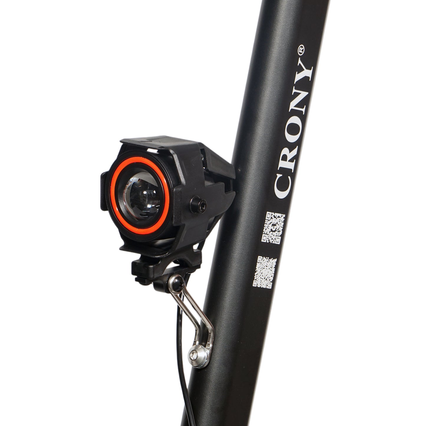 سكوتر كهربائي CRONY T4 بشاشة كبيرة وسرعة عالية مع مصابيح LED ثلاثية التصميم قابل للطي