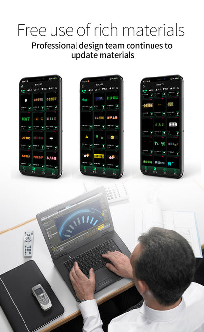 CRONY K6 35-11سم K7 500*110مم K12 120-600مم جهاز تحكم عن بعد للسيارة عرض دي آي واي لوحة عرض إعلانية LED