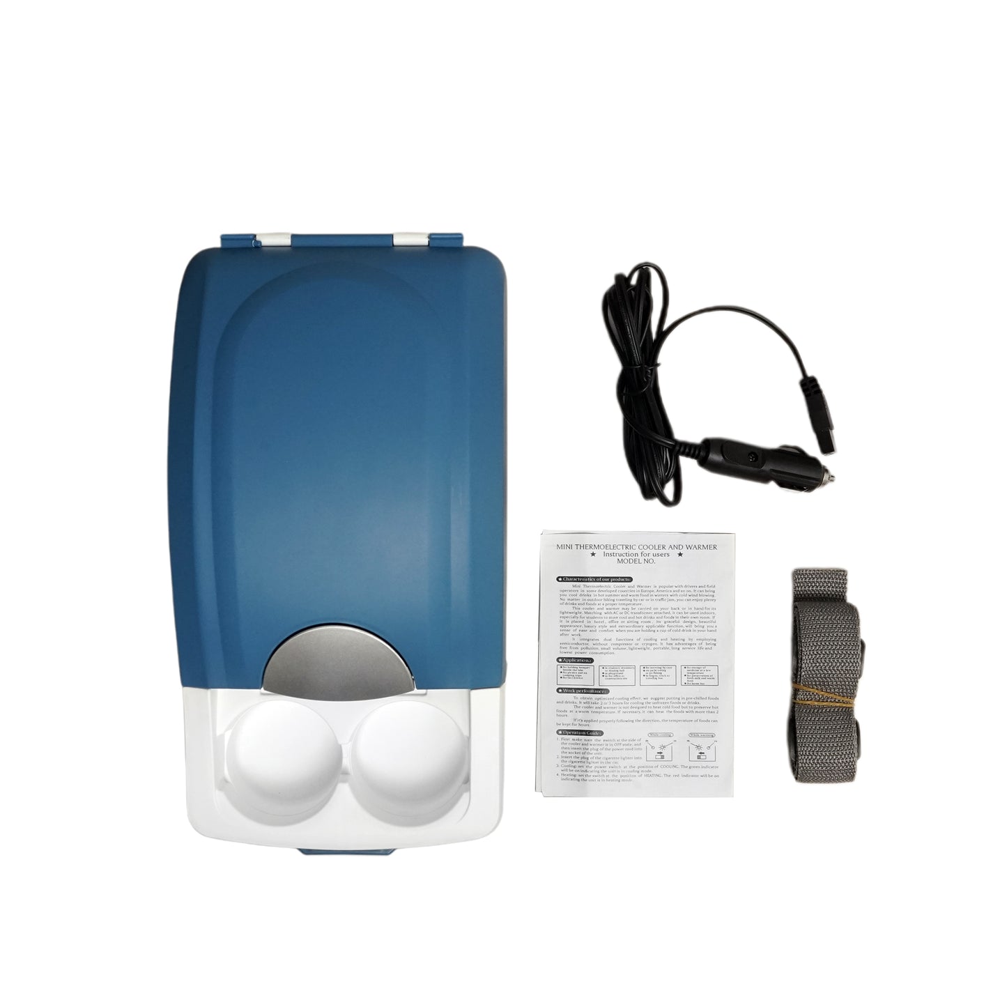 ثلاجة سيارة كروني 8 لتر منخفضة الضوضاء ثلاجات مدمجة صغيرة ثلاجة محمولة مبرد سيارة