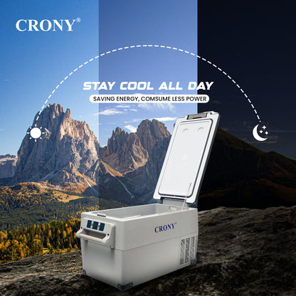 ثلاجة سيارة محمولة CRONY CF35 فريزر تخييم مبرد كهربائي الأفضل
