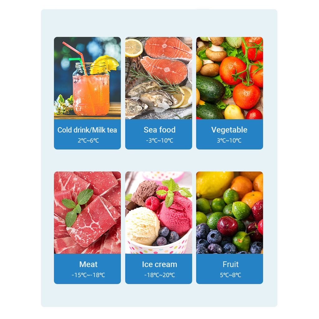 صانع ثلج CRONY B35IM ثلاجة بعجلات رافعة 38 لتر صانع ثلج محمول ومجمد