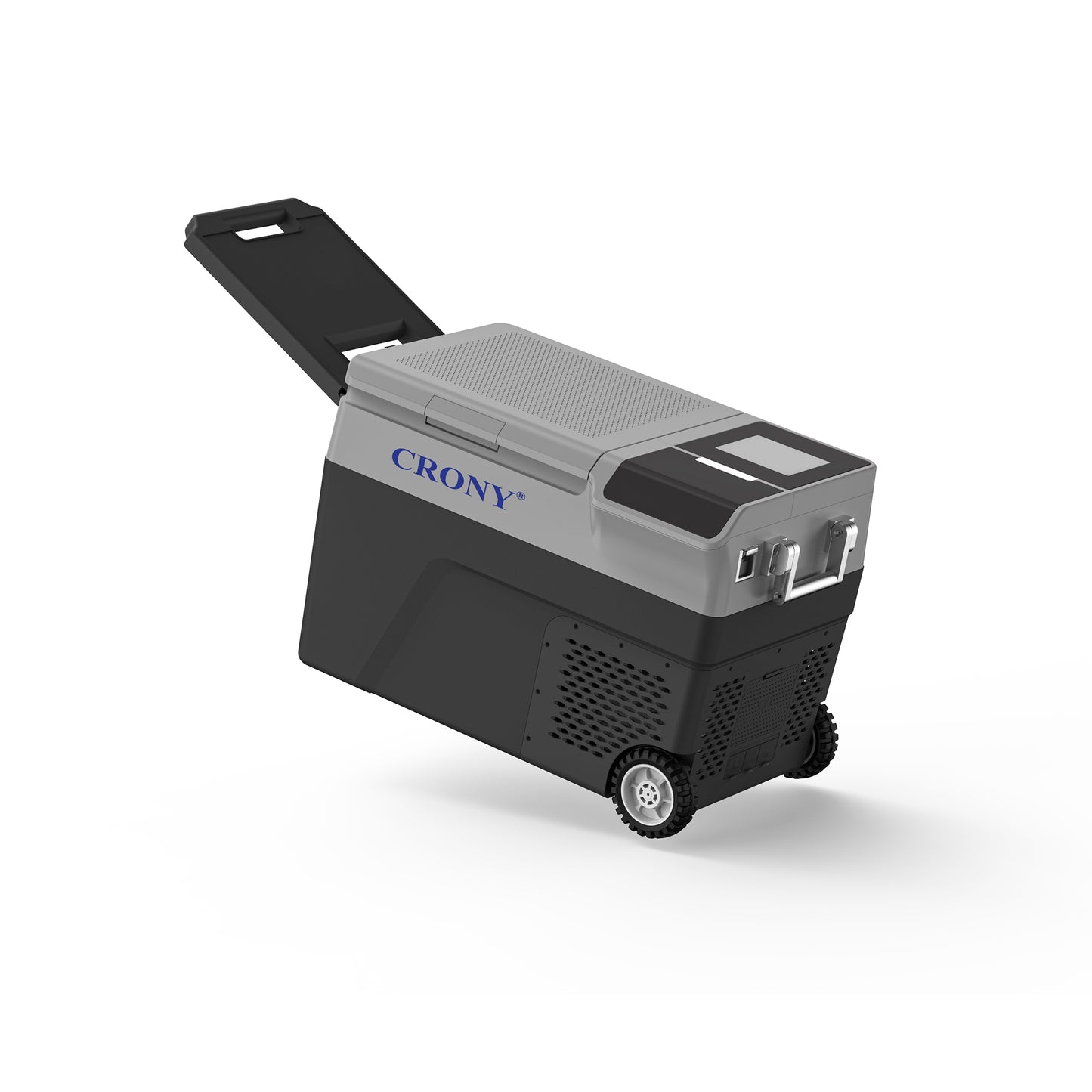 صانع ثلج CRONY B35IM ثلاجة بعجلات رافعة 38 لتر صانع ثلج محمول ومجمد