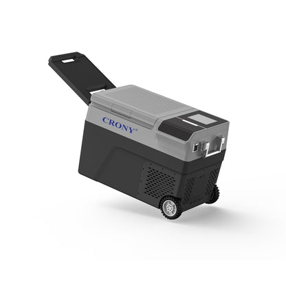 صانع ثلج CRONY B35IM ثلاجة بعجلات رافعة 38 لتر صانع ثلج محمول ومجمد