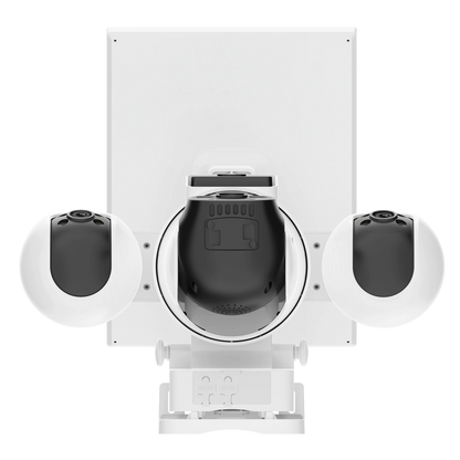 CRONY BP19DL V380 PRO 8MP 4G Solar Security Camera, 10X Zoom, 355° PTZ Outdoor CCTV Camera with 8000mAh Battery, AI Human Detection, Motion Tracking, Two-Way Audio, Night Vision, IP65 Waterproof