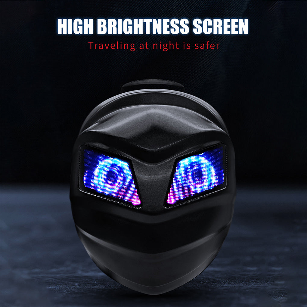 حقيبة ظهر عرض LED بتقنية نقل الماء لرجل الحديد كروني، حقيبة ظهر LED مطورة لرجل الحديد، حقيبة ظهر فارس بشاشة LED، حقيبة ظهر دراجة نارية، حقيبة سفر رائعة، حقيبة سكوتر -2