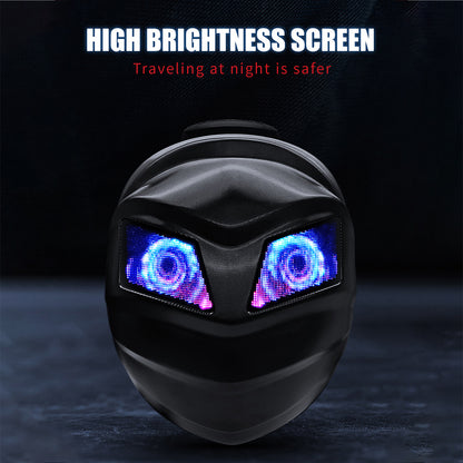 حقيبة ظهر عرض LED بتقنية نقل الماء لرجل الحديد كروني، حقيبة ظهر LED مطورة لرجل الحديد، حقيبة ظهر فارس بشاشة LED، حقيبة ظهر دراجة نارية، حقيبة سفر رائعة، حقيبة سكوتر -2